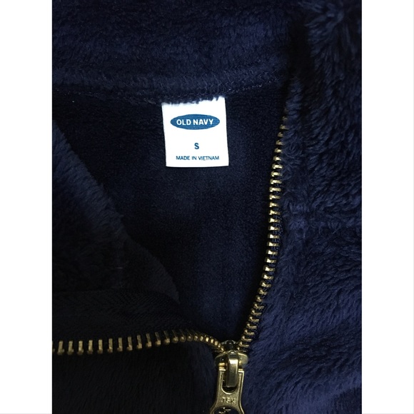 Navy Blue Half Zip Fleece Old Navy Women’s S - Picture 11 of 16